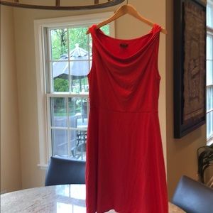Reddish Orange Ann Taylor Dress
